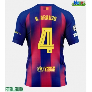 Barcelona Ronald Araujo #4 Hemmatröja 2025-26 Kortärmad